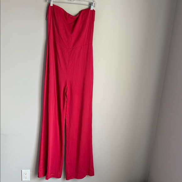 NEW Ramy Brook Vivian Jumpsuit Rouge 8 - Picture 2 of 15